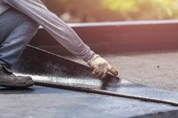 Professional Basement Waterproofing technician working in Saginaw, MI